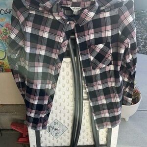 Plaid button up shirt